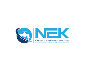Logo-Design von Spark  Design für NEK Castings & Infrastructure Products  | Design: #34703438
