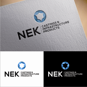 Logo Design by ant_art for NEK Castings & Infrastructure Products  | Design: #34701376