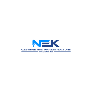 Logo-Design von Kaze56 für NEK Castings & Infrastructure Products  | Design: #34710329