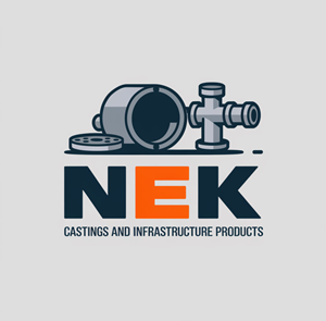 Logo Design by KING JM for NEK Castings & Infrastructure Products  | Design: #34707729