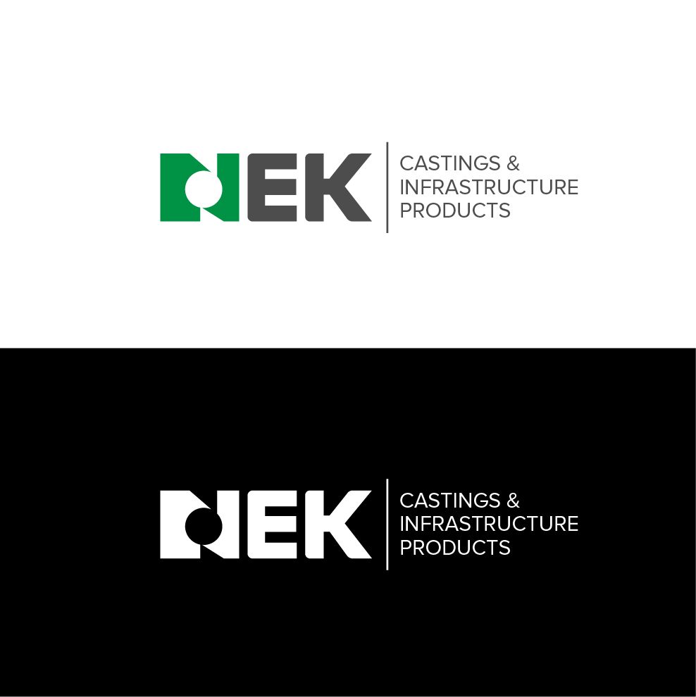 Diseño de Logo por WATER ROCK para NEK Castings & Infrastructure Products  | Diseño #34705060