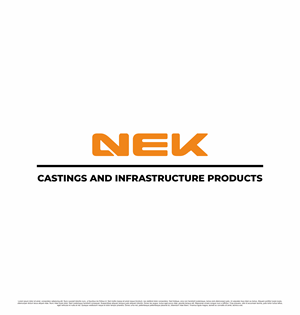 Logo Design by saesean for NEK Castings & Infrastructure Products  | Design: #34722601