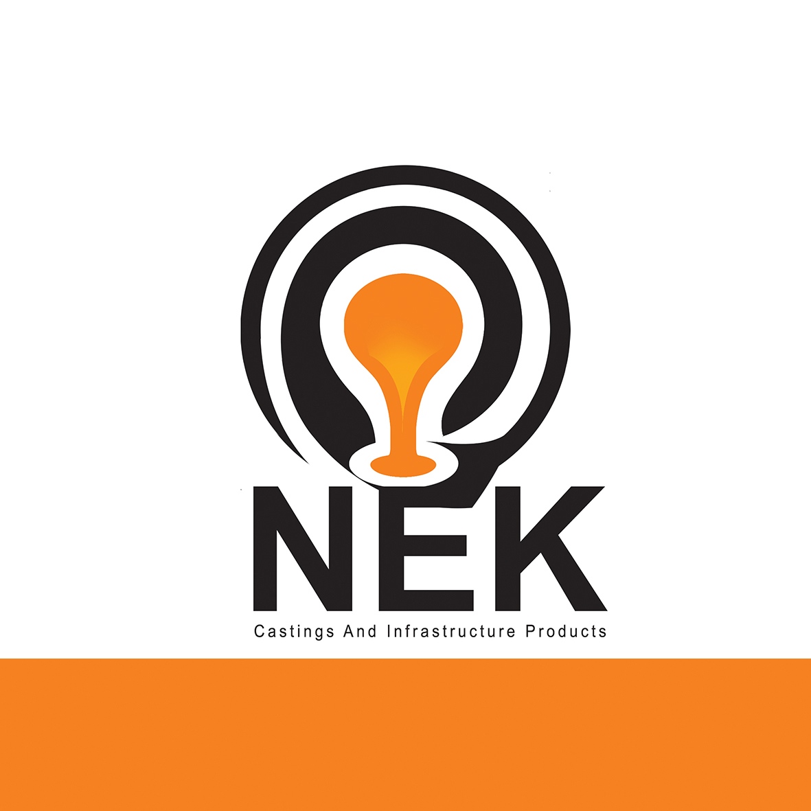 Diseño de Logo por Adorina(Apex Graphic) para NEK Castings & Infrastructure Products  | Diseño #34747434