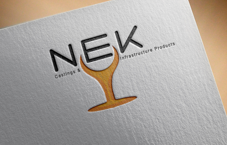 Diseño de Logo por Adorina(Apex Graphic) para NEK Castings & Infrastructure Products  | Diseño #34747520