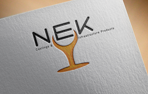 Diseño de Logo por Adorina(Apex Graphic) para NEK Castings & Infrastructure Products  | Diseño: #34747520