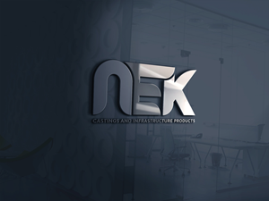 Diseño de Logo por BANI GD para NEK Castings & Infrastructure Products  | Diseño: #34709547