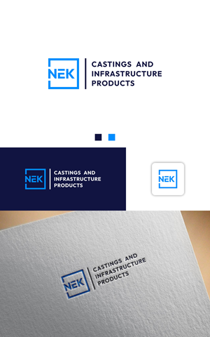 Logo-Design von Dell_a.Design für NEK Castings & Infrastructure Products  | Design: #34701183