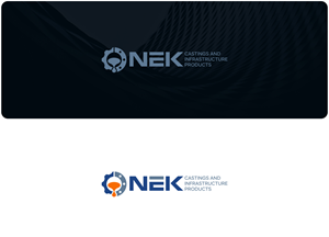 Logo Design by damakyjr for NEK Castings & Infrastructure Products  | Design: #34716198