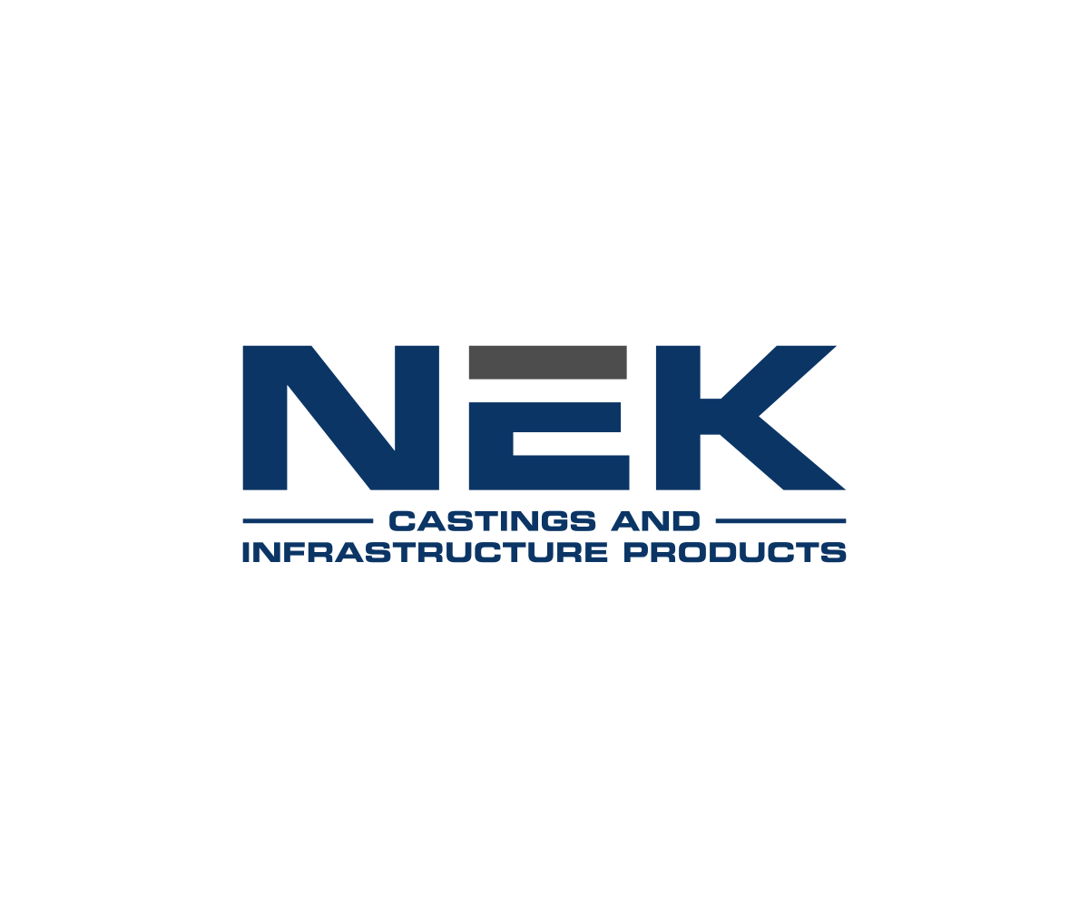 Diseño de Logo por gogastudio para NEK Castings & Infrastructure Products  | Diseño #34749324