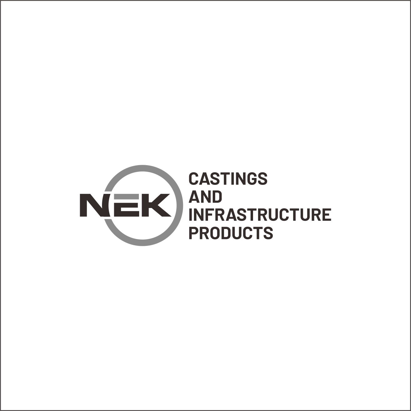 Logo Design by java land for NEK Castings & Infrastructure Products  | Design #34746994