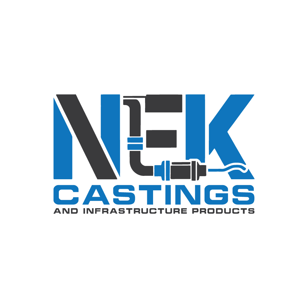 Logo Design by bute for NEK Castings & Infrastructure Products  | Design #34725605