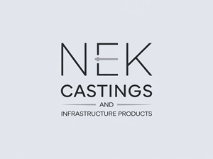 Logo Design by Mukuuu for NEK Castings & Infrastructure Products  | Design: #34717469