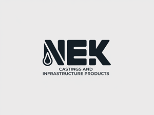Logo Design by Mukuuu for NEK Castings & Infrastructure Products  | Design: #34717474