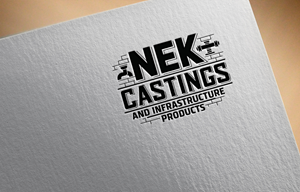 Logo Design by rehan15 for NEK Castings & Infrastructure Products  | Design: #34725310