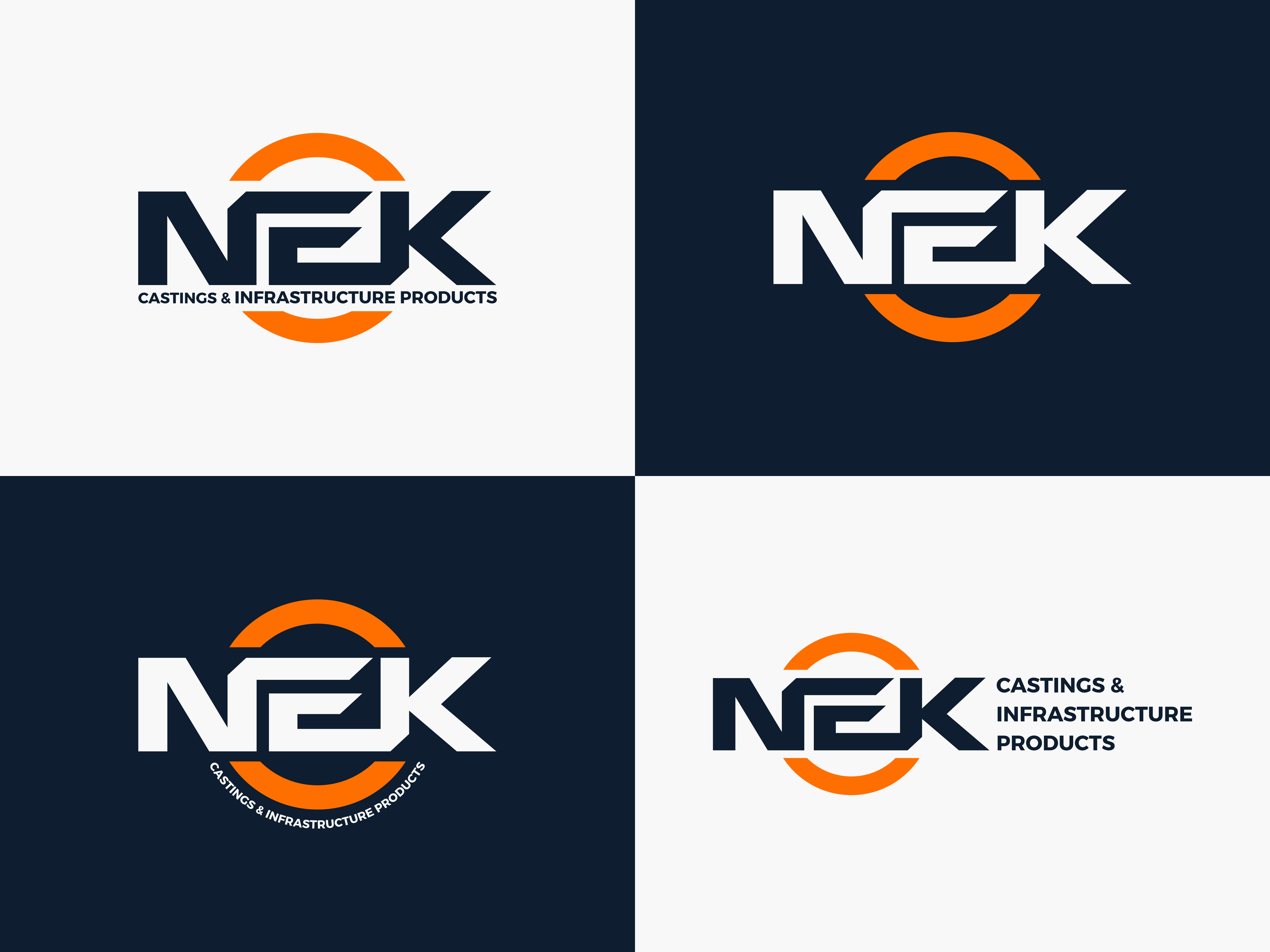 Logo Design by ArtTank for NEK Castings & Infrastructure Products  | Design #34703323