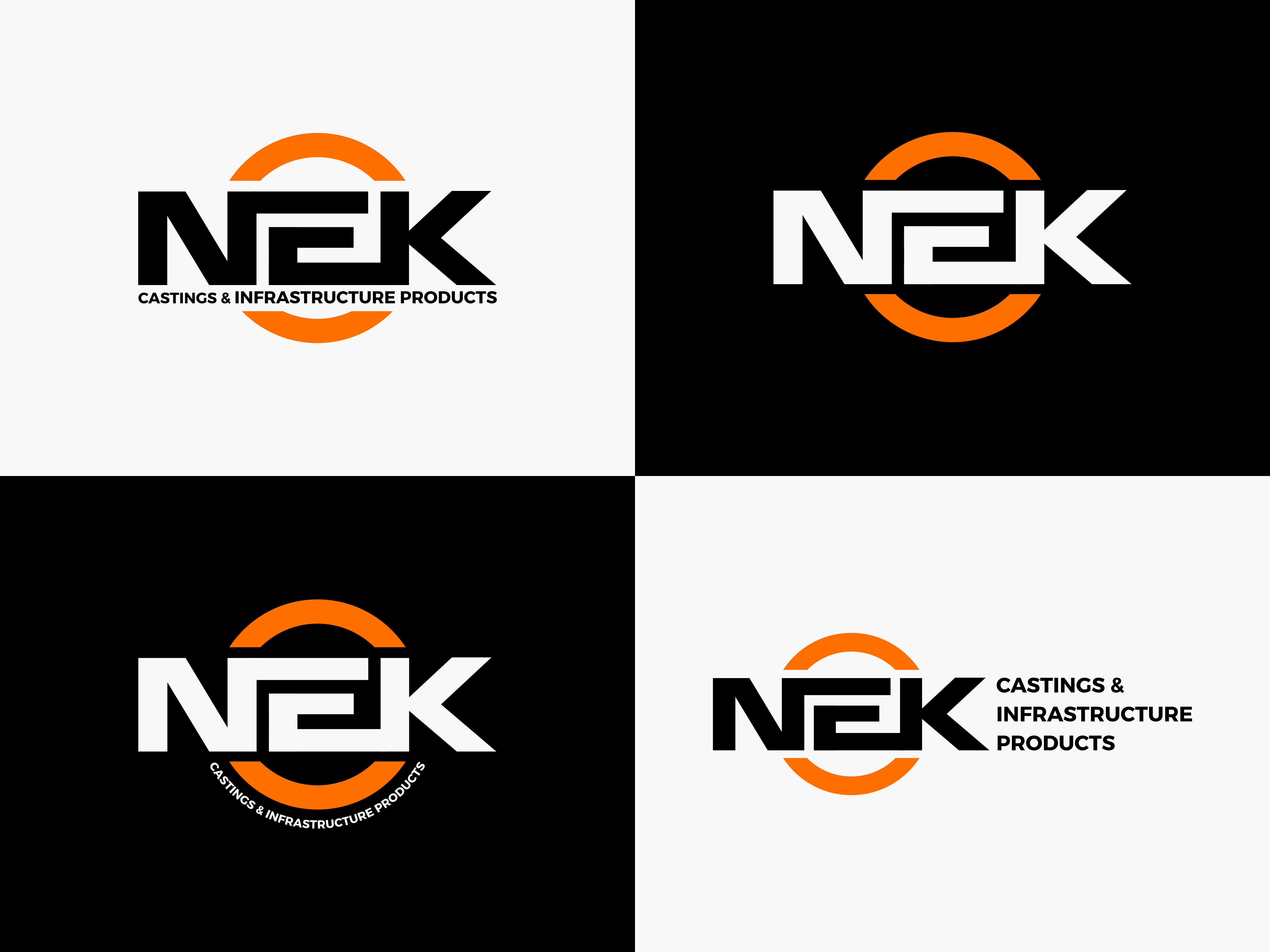 Logo Design by ArtTank for NEK Castings & Infrastructure Products  | Design #34703324