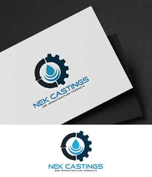 Logo-Design von fly  design für NEK Castings & Infrastructure Products  | Design: #34704443