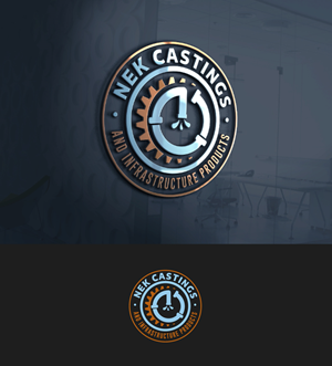 Logo-Design von fly  design für NEK Castings & Infrastructure Products  | Design: #34704445