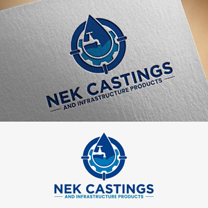 Logo-Design von fly  design für NEK Castings & Infrastructure Products  | Design: #34704450