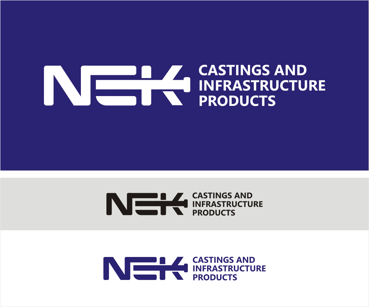 Diseño de Logo por f i l d a para NEK Castings & Infrastructure Products  | Diseño #34744647