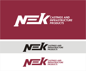 Logo Design by f i l d a for NEK Castings & Infrastructure Products  | Design: #34744648