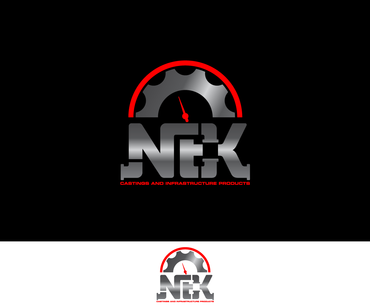 Diseño de Logo por Ansh Design para NEK Castings & Infrastructure Products  | Diseño #34703956