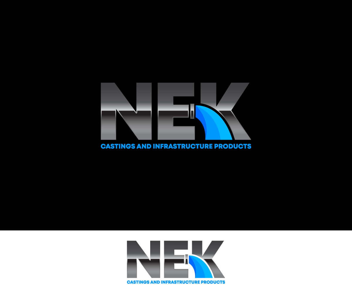 Logo Design by Ansh Design for NEK Castings & Infrastructure Products  | Design #34703957