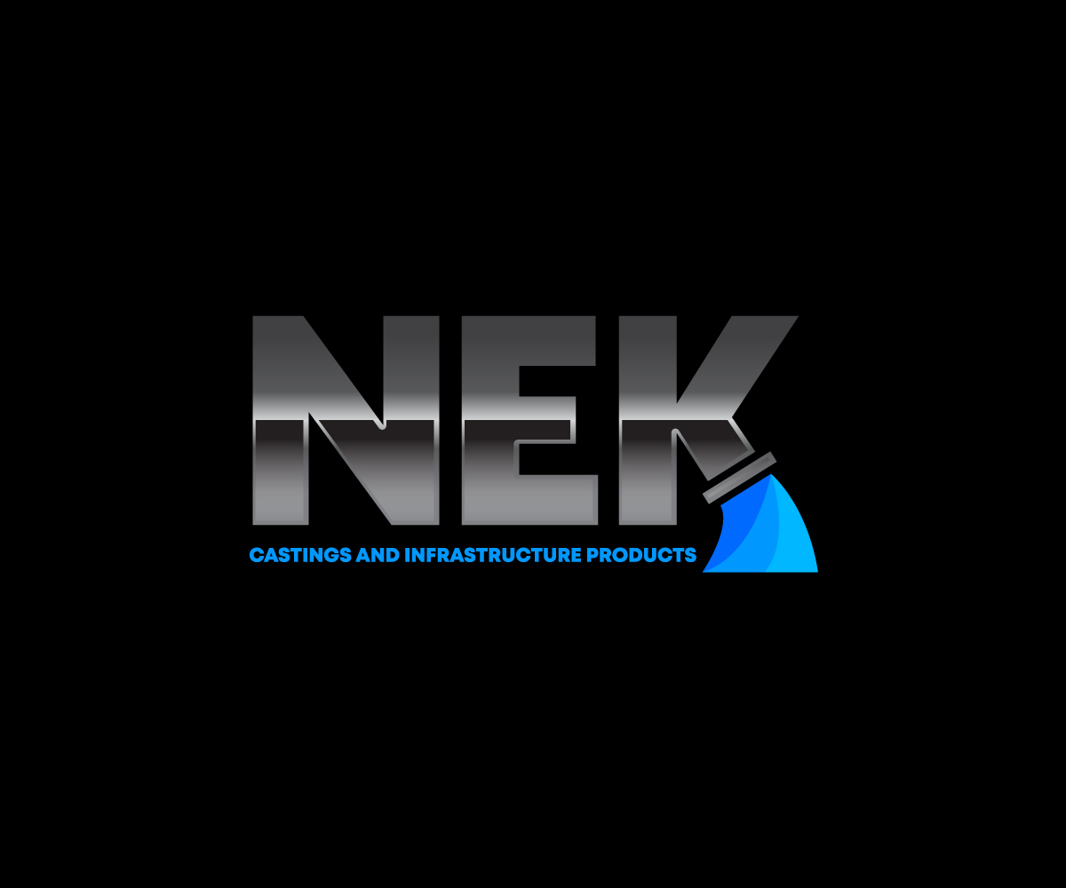 Logo Design by Ansh Design for NEK Castings & Infrastructure Products  | Design #34722808