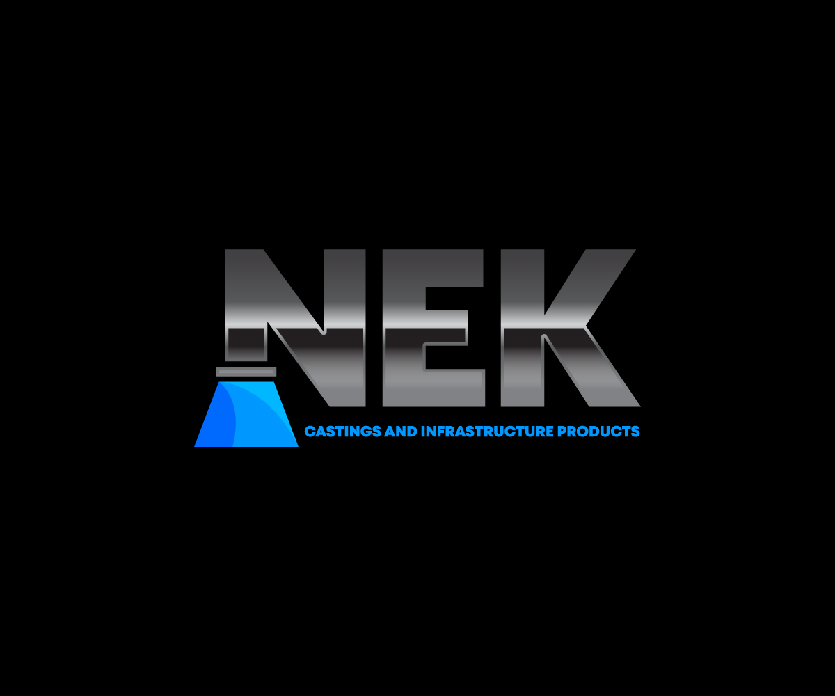 Logo Design by Ansh Design for NEK Castings & Infrastructure Products  | Design #34722809
