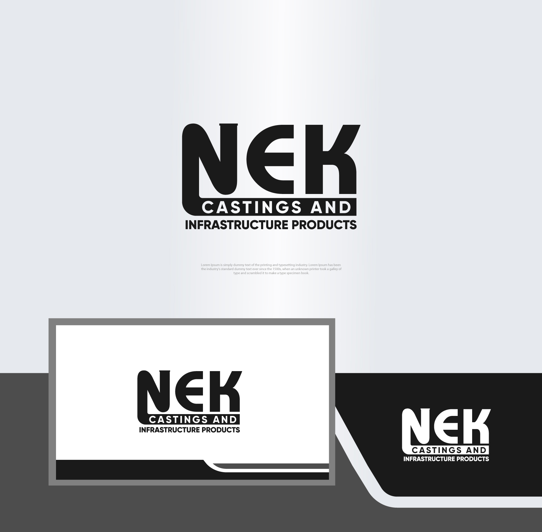 Diseño de Logo por Logofirm para NEK Castings & Infrastructure Products  | Diseño #34707881