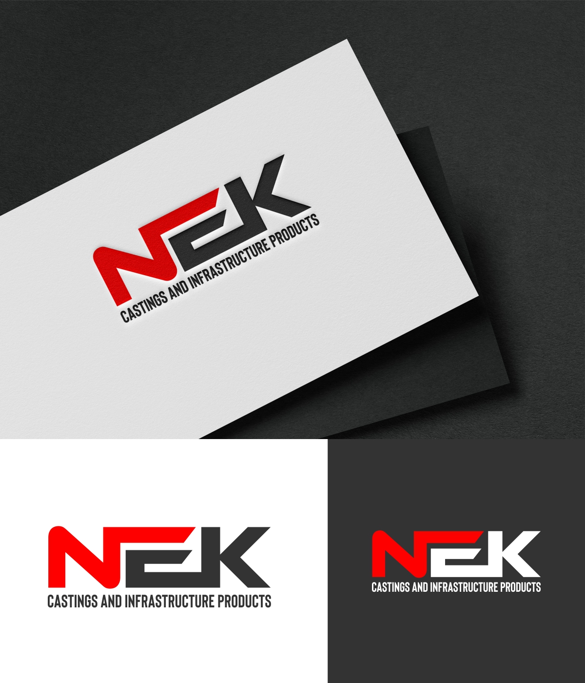 Diseño de Logo por OrianO-70 para NEK Castings & Infrastructure Products  | Diseño #34743891