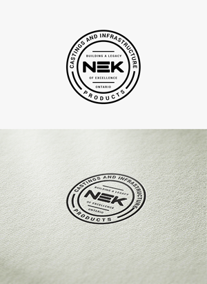 Logo-Design von IMilenovic für NEK Castings & Infrastructure Products  | Design: #34700558