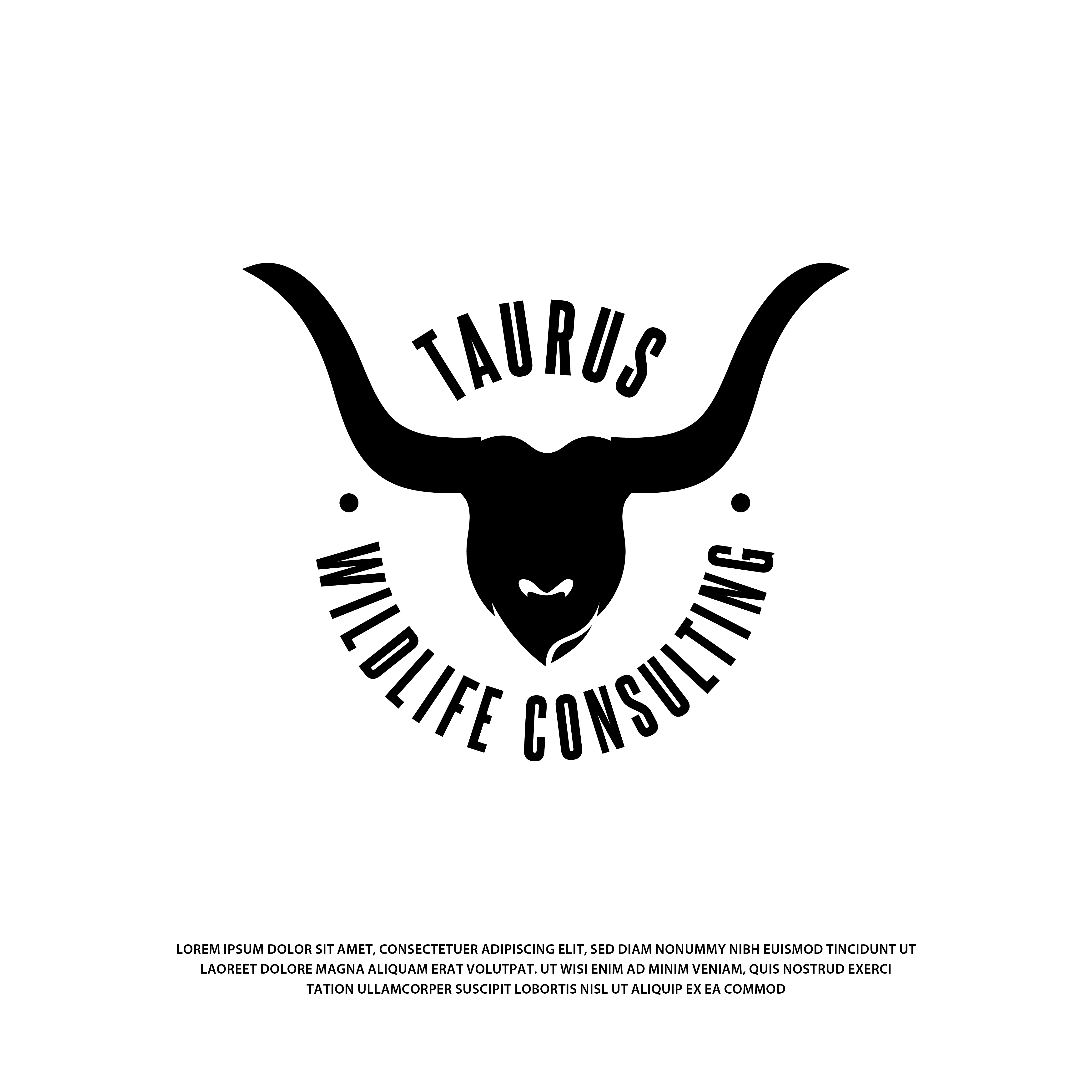 Design de Logo par Fezy Design Studio pour Taurus Wildlife Consulting | Design #34706807