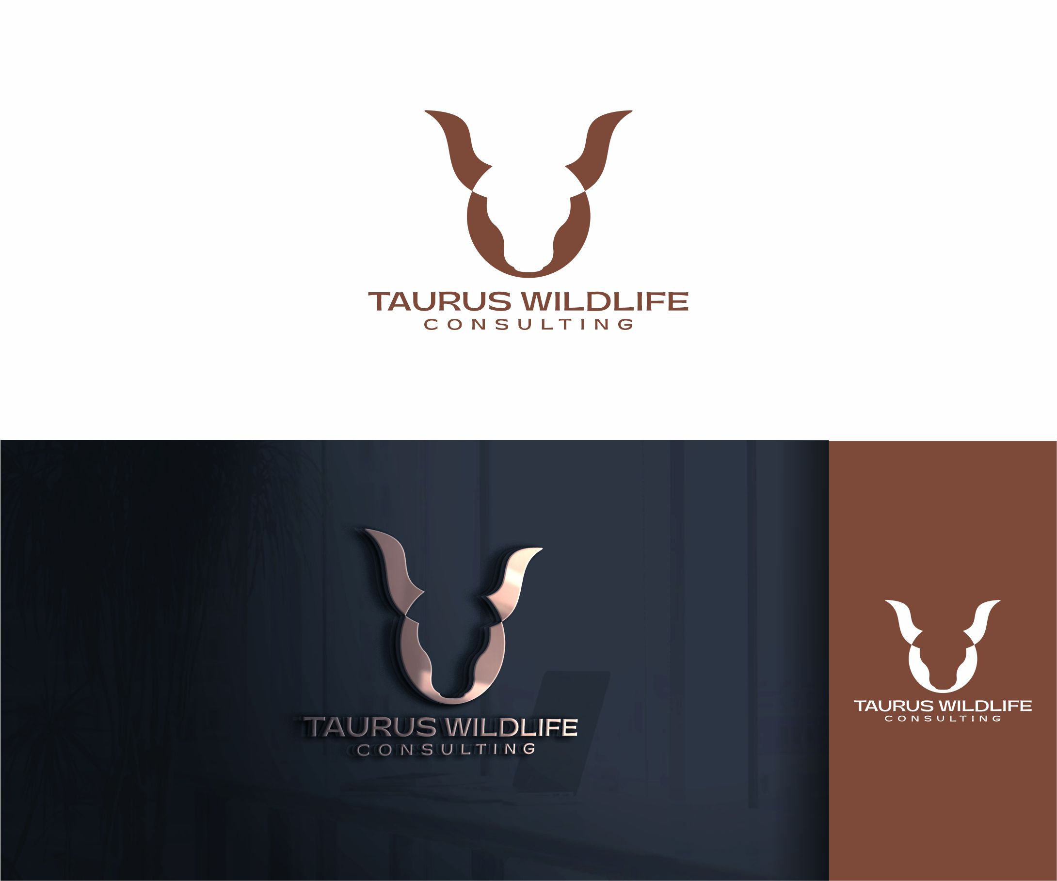 Logo Design by alkaline for Taurus Wildlife Consulting | Design #34701467
