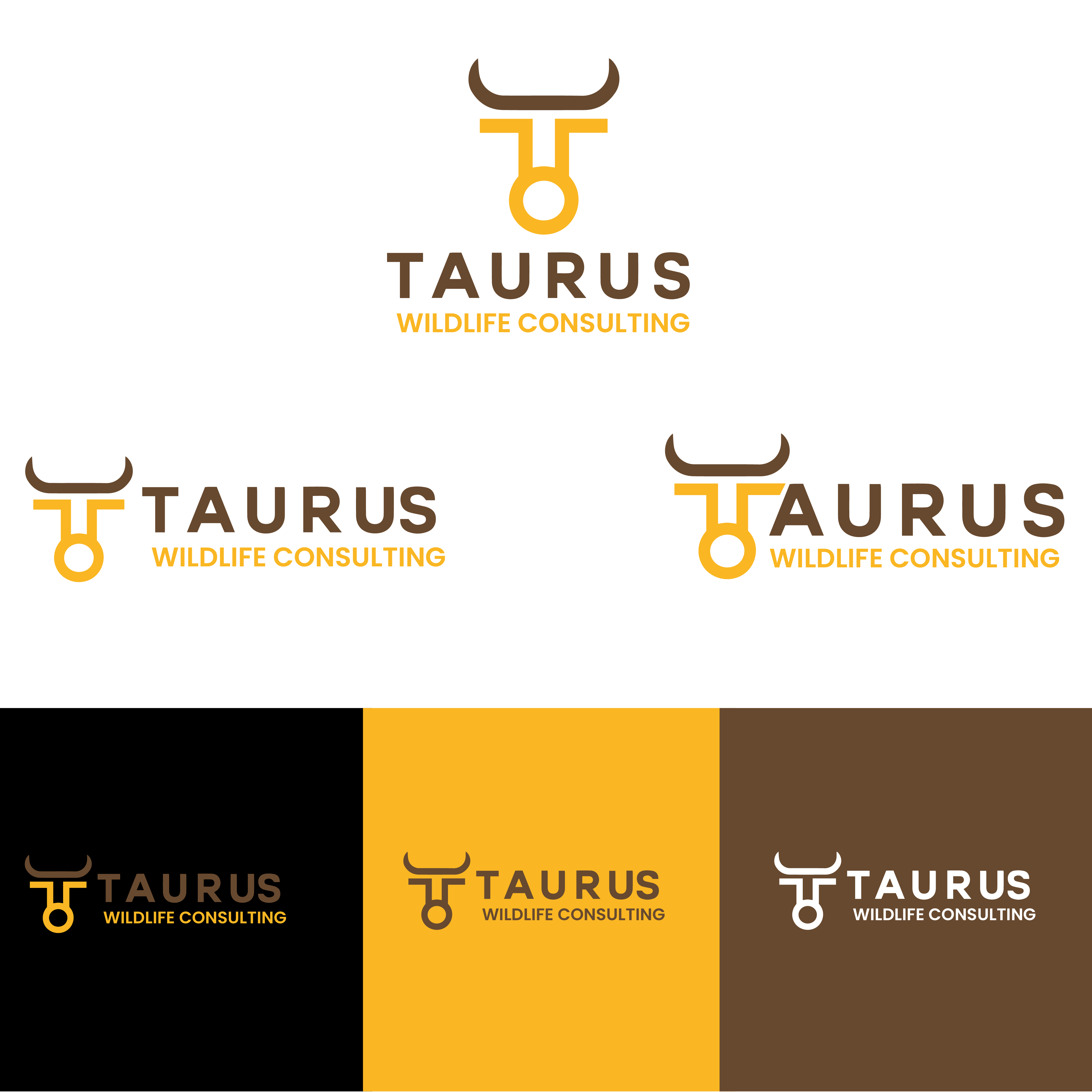 Logo Design by Shariqology for Taurus Wildlife Consulting | Design #34702068