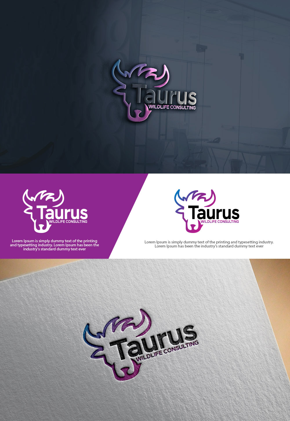 Design de Logo par sulemani  creation pour Taurus Wildlife Consulting | Design #34711320