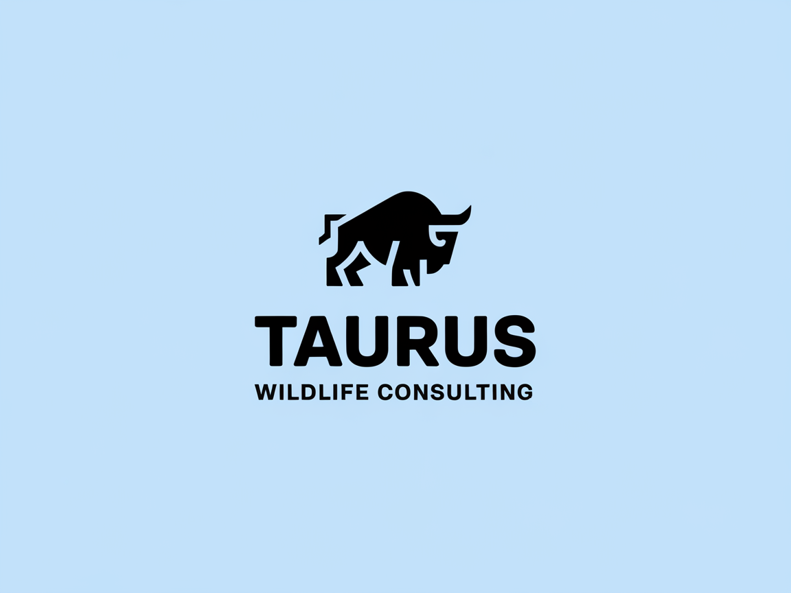 Logo Design by Mukuuu for Taurus Wildlife Consulting | Design #34702390