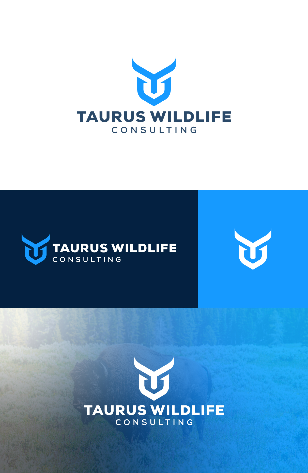 Logo Design by The Lion Studios for Taurus Wildlife Consulting | Design #34704645