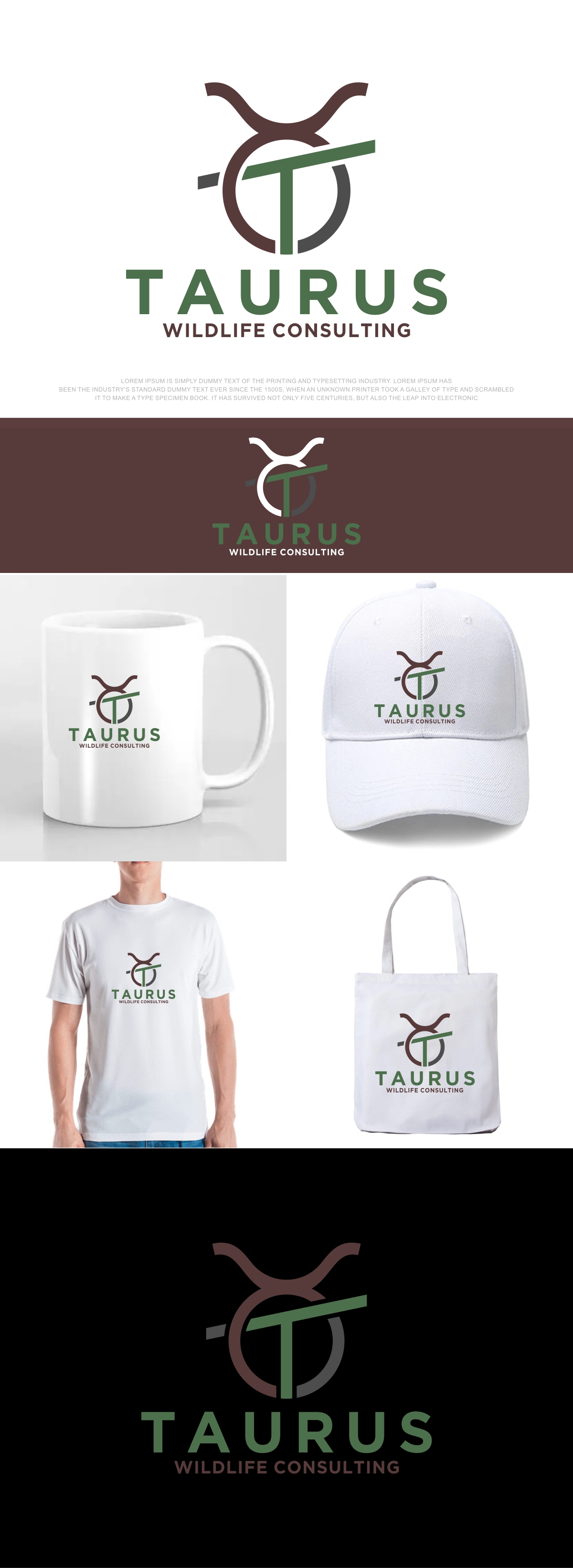 Logo Design by fly  design for Taurus Wildlife Consulting | Design #34704136