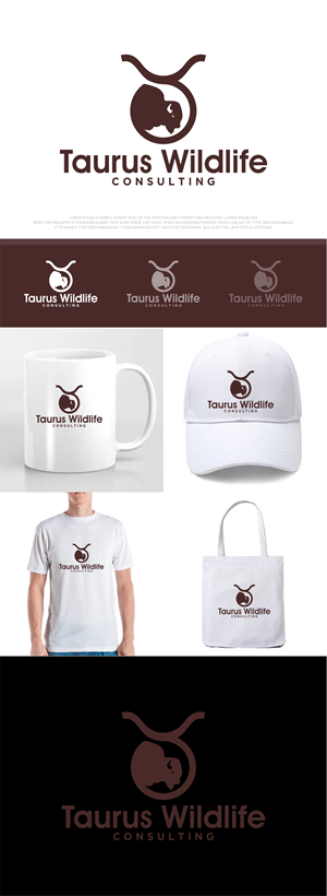 Logo Design by fly  design for Taurus Wildlife Consulting | Design: #34704137