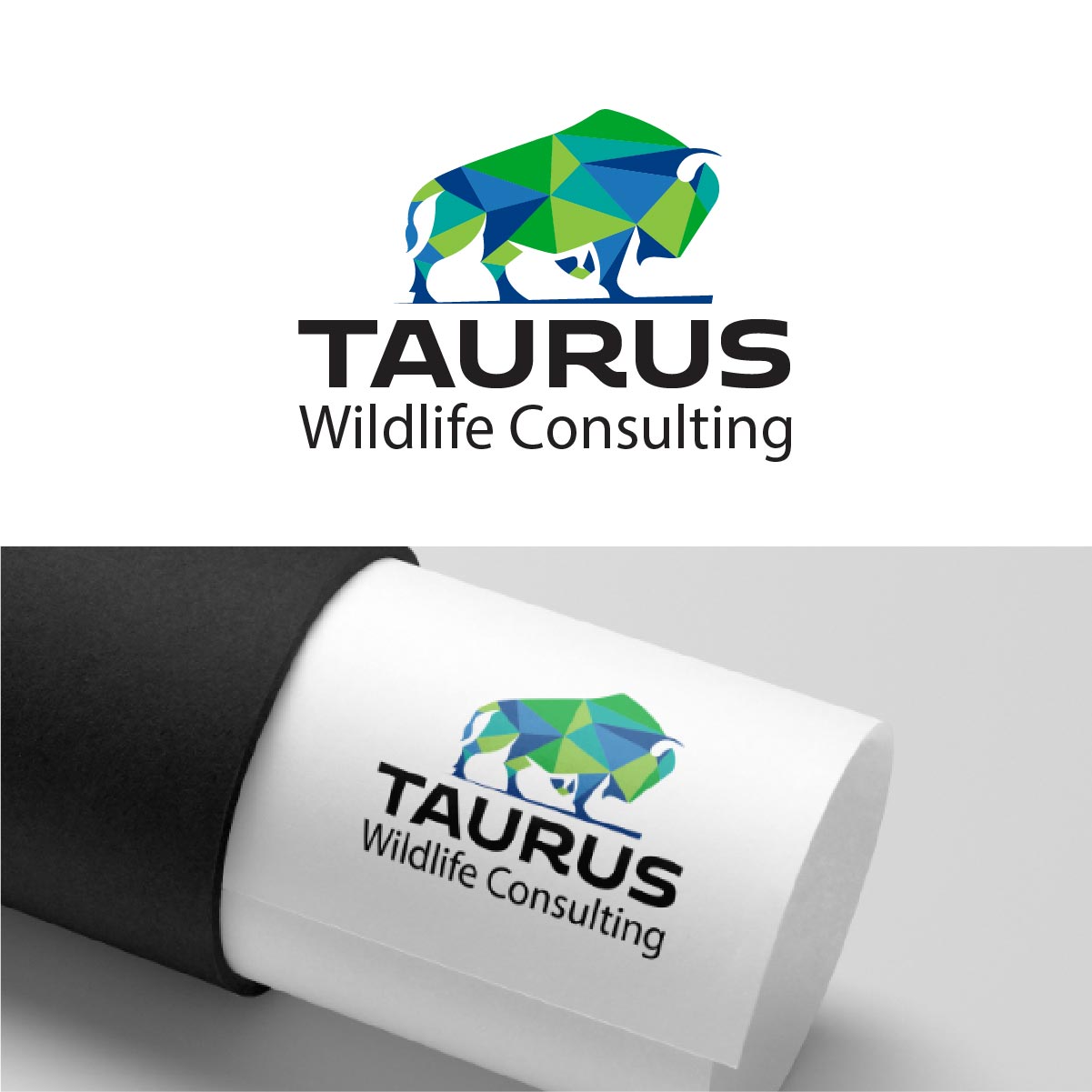 Logo Design by fly  design for Taurus Wildlife Consulting | Design #34704401