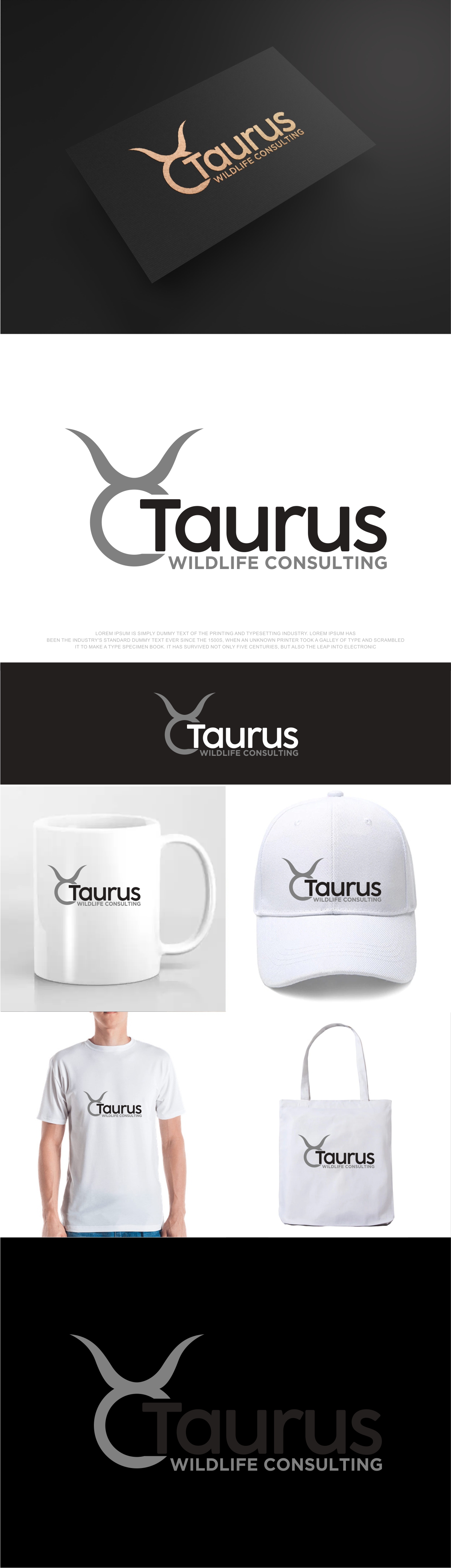 Logo Design by fly  design for Taurus Wildlife Consulting | Design #34722332