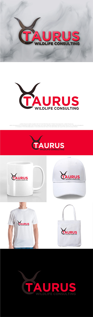 Logo Design by fly  design for Taurus Wildlife Consulting | Design: #34722334