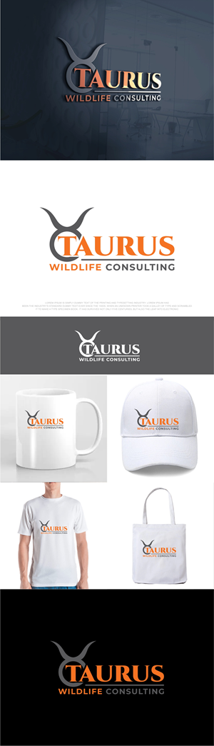 Logo Design by fly  design for Taurus Wildlife Consulting | Design: #34722335