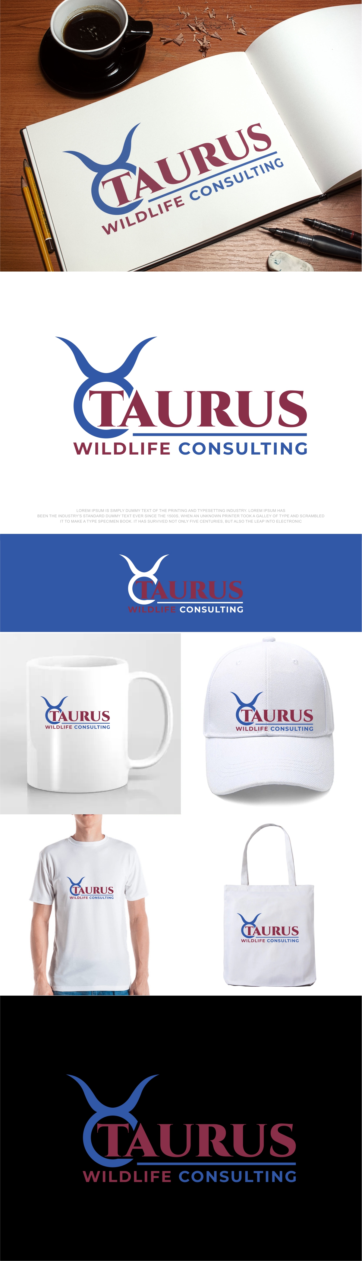 Logo Design by fly  design for Taurus Wildlife Consulting | Design #34722336