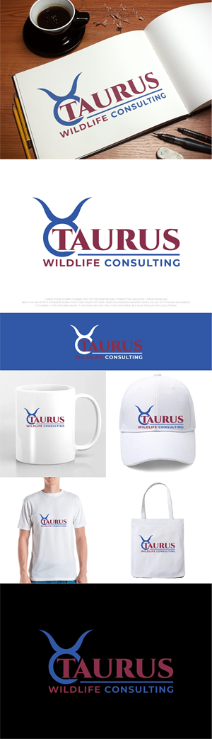 Logo Design by fly  design for Taurus Wildlife Consulting | Design: #34722336