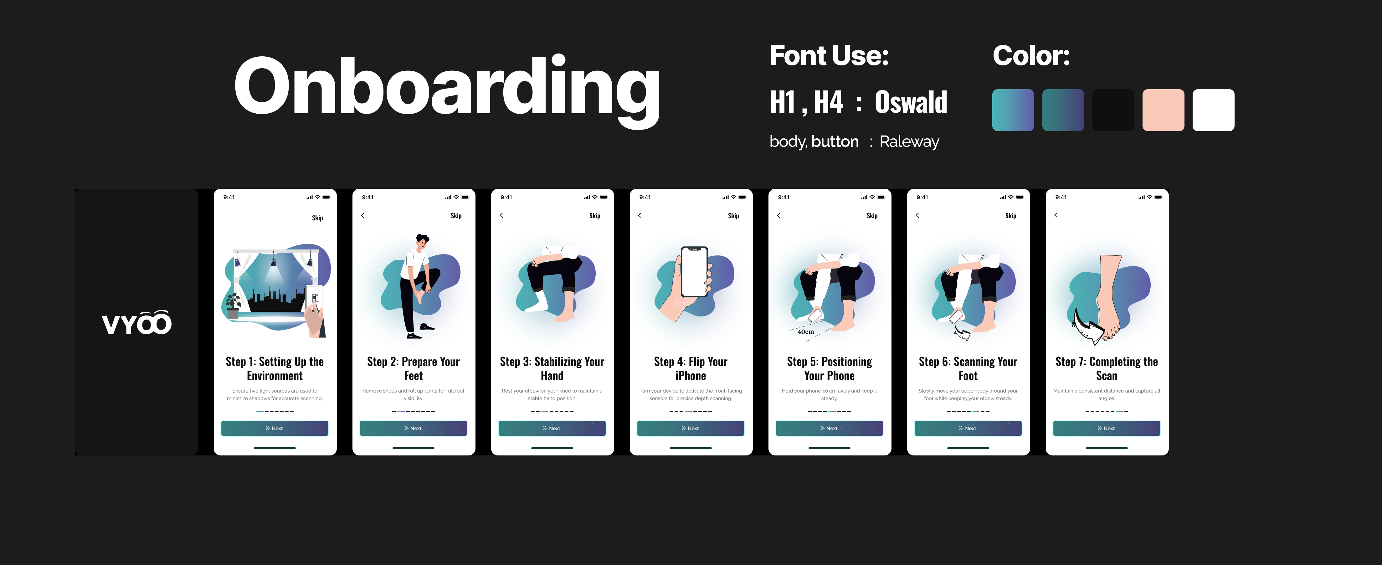 App Design by MEK.X.Studio for Vyoo | Design #34760039