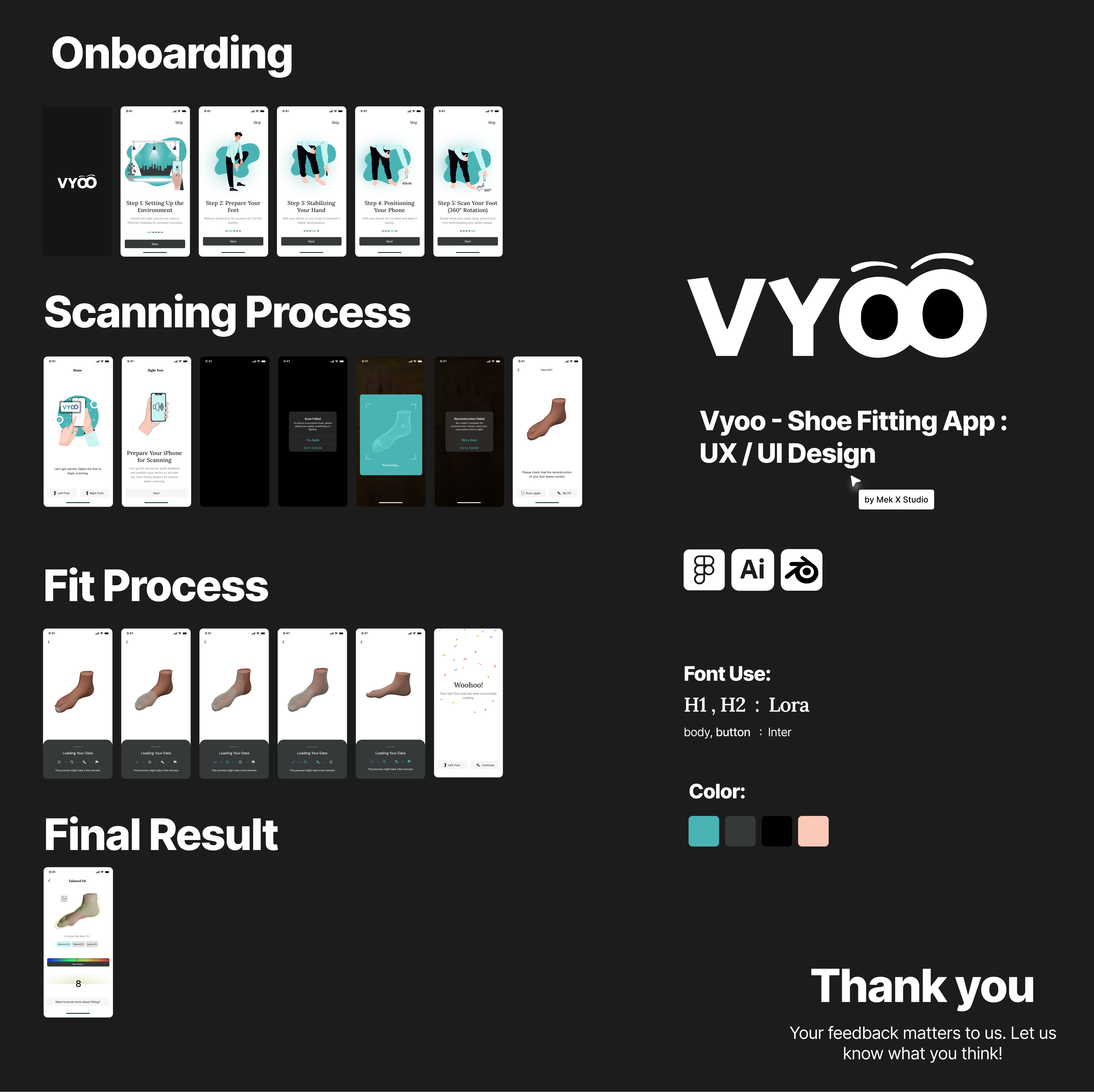 App Design by MEK.X.Studio for Vyoo | Design #34766542