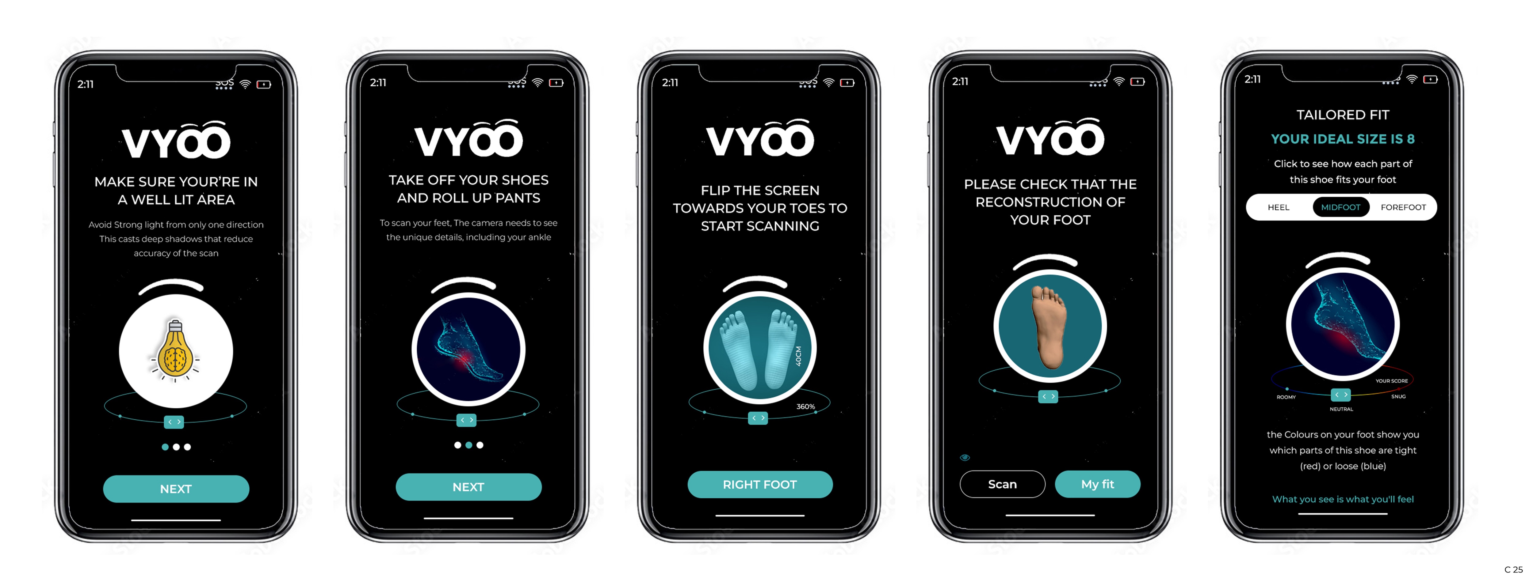 App Design by pb for Vyoo | Design #34705996