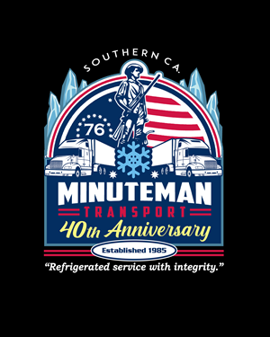 Graphic Design by JKIANN08 for Minuteman Transport Inc. | Design: #34736756